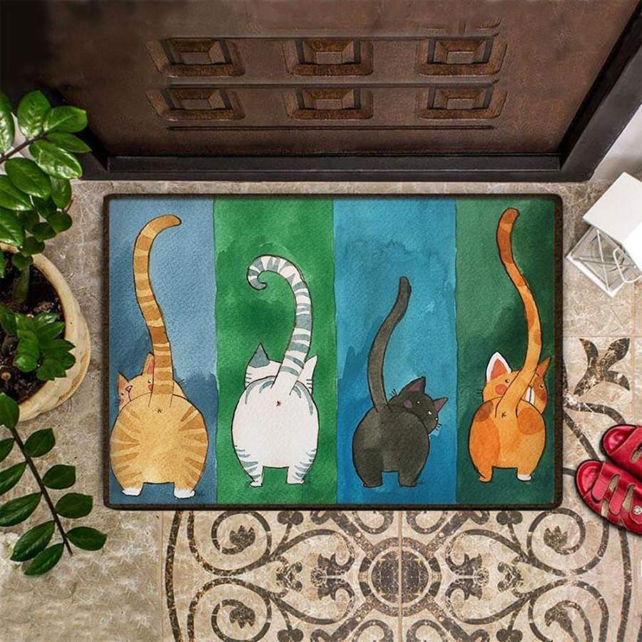 Funny Cat Doormat Hobby Lobby Fun Door Mat Hilarious Doormat Housewarming Gift For Cat Lovers