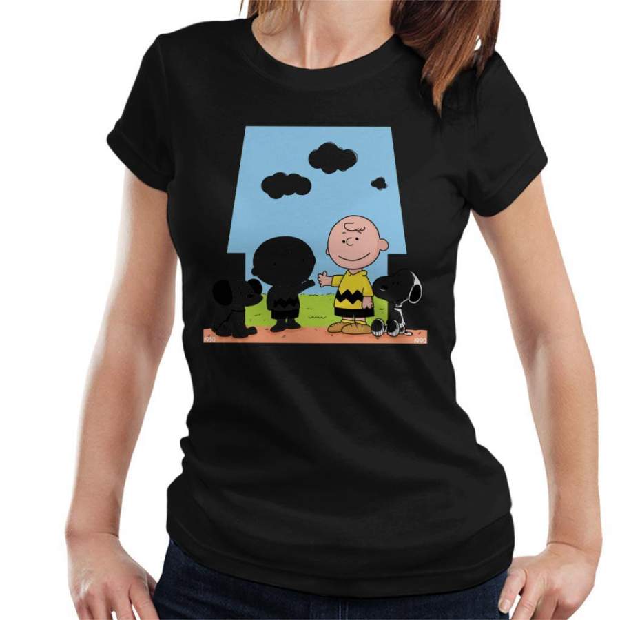 Generations Charley Brown And Snoopy Peanuts Women’s T-shirt
