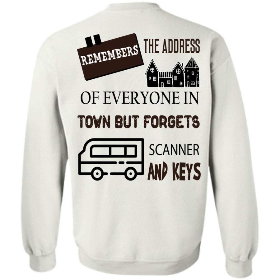 Loving T Shirt, Remembers The Address Of Everyone In Town Sweatshirt