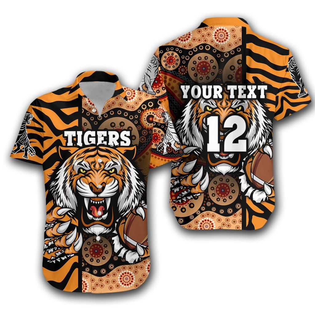 Tigers Hawaiian Shirt Wests Tiger Skin Style Th12