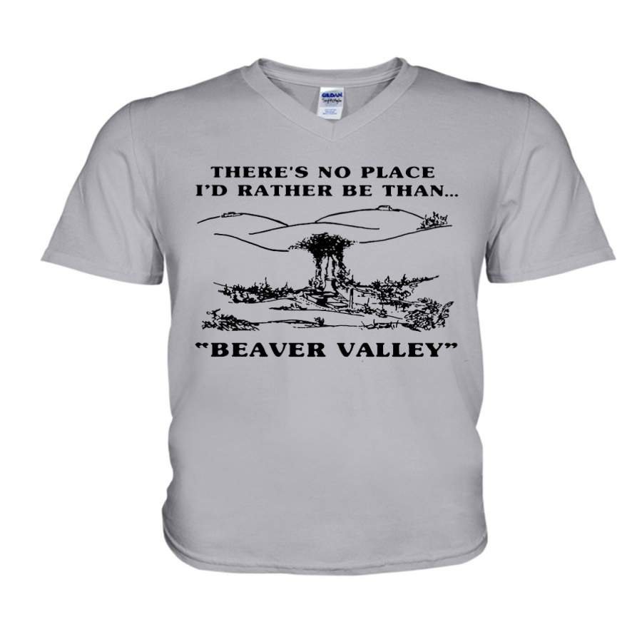 There Is No Place O’d Rather Be Than Beaver Valley Guys V-Neck