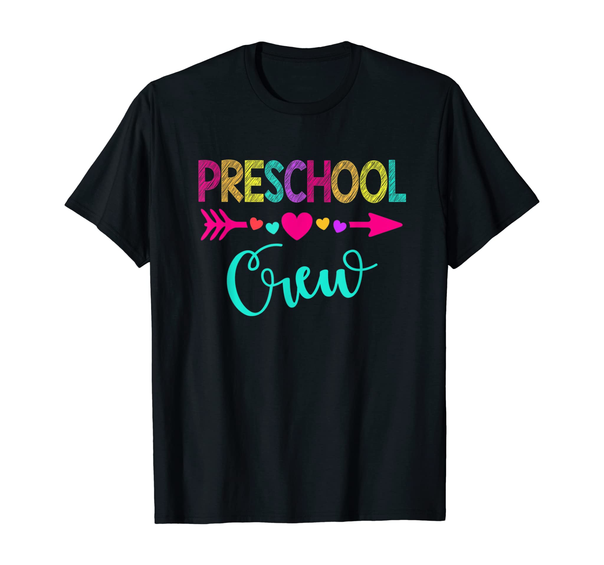 Preschool Crew Teacher 1st Day of School T-Shirt