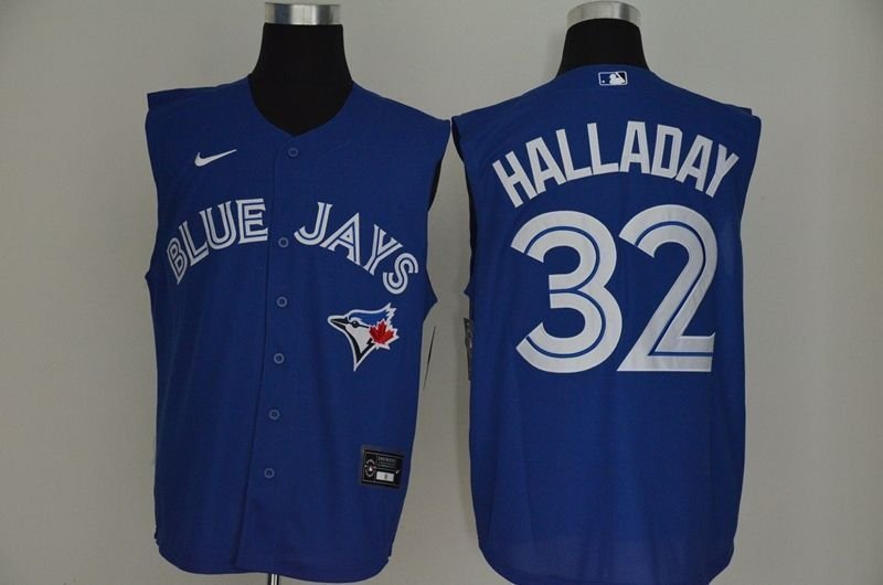 Toronto Blue Jays Roy Halladay 32 2020 MLB Blue Jersey