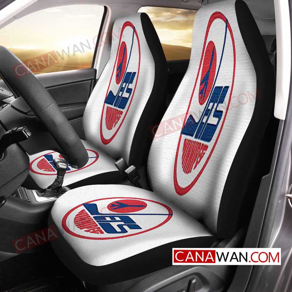 Winnipeg Jets Style016 3D Customized Personalized Car Seat Cover