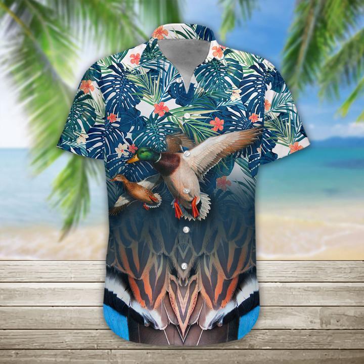 3D Duck Hunting Hawaiian Shirt HW1208