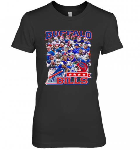 The Buffalo Bills Team Football Players 2021 Premium Women’S T-Shirt