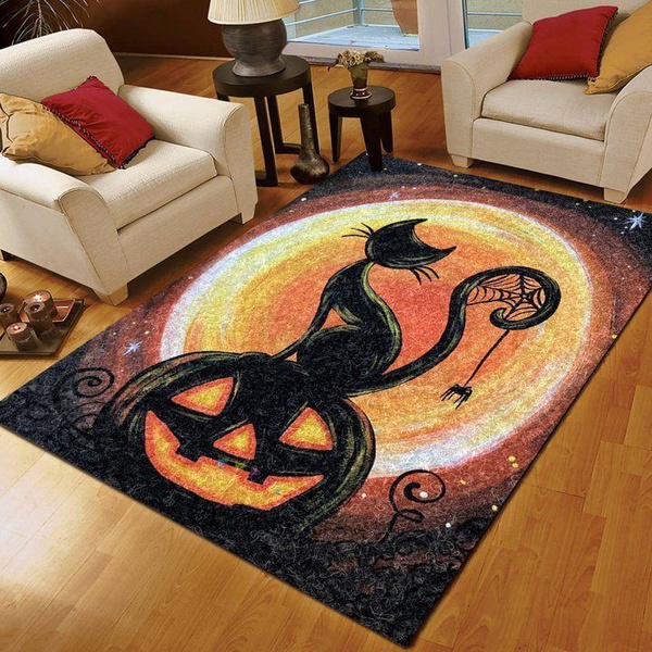 Cat Halloween 8 Dhcdhc Ld1610 Rug