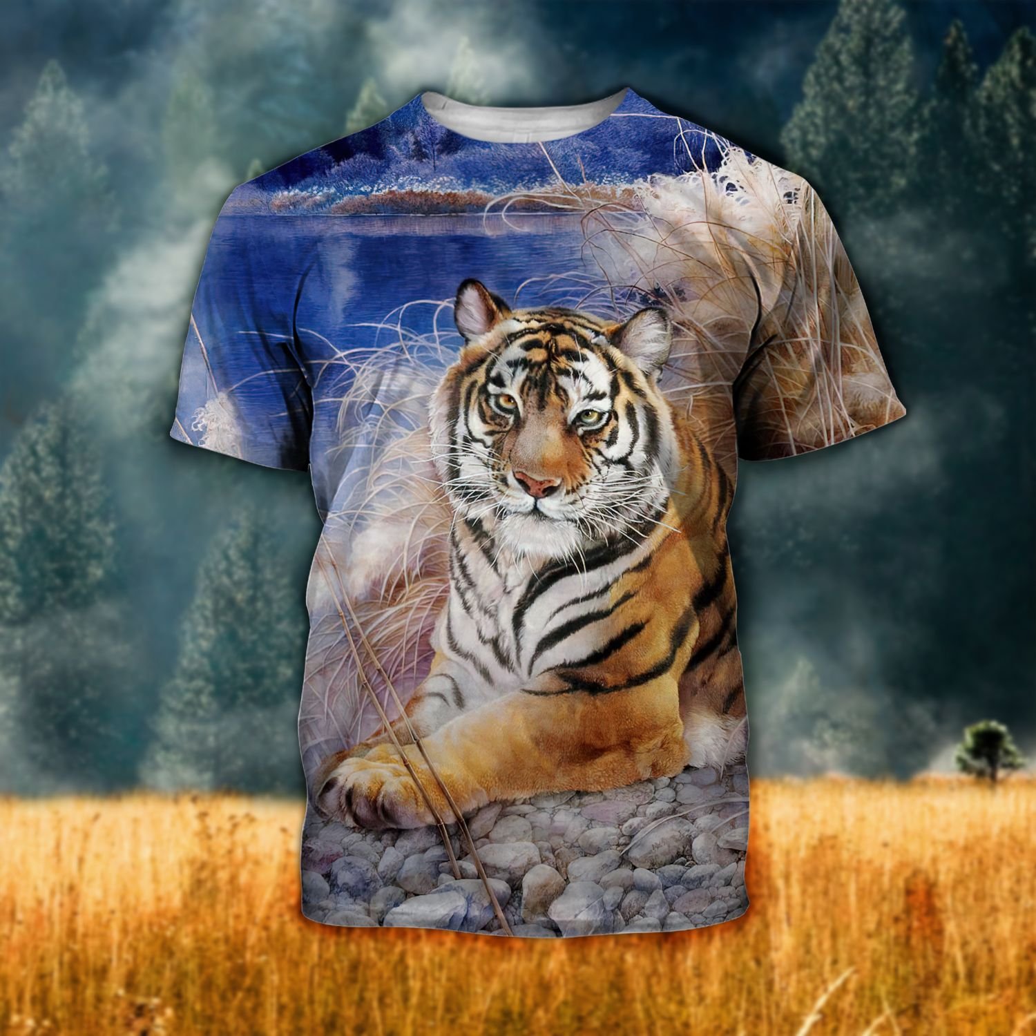 Tiger Ver06 Tthj170721Nvm Unisex 3D T-Shirt All Over Print