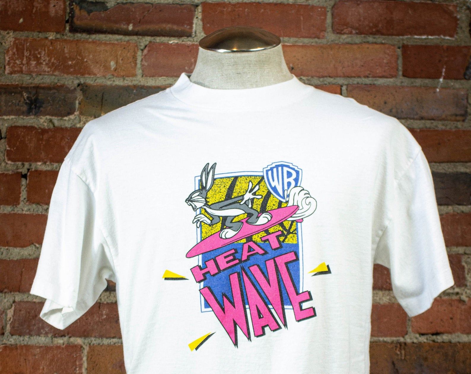 Vintage 1990S Warner Brothers Bugs Bunny Heat Wave T Shirt Unisex