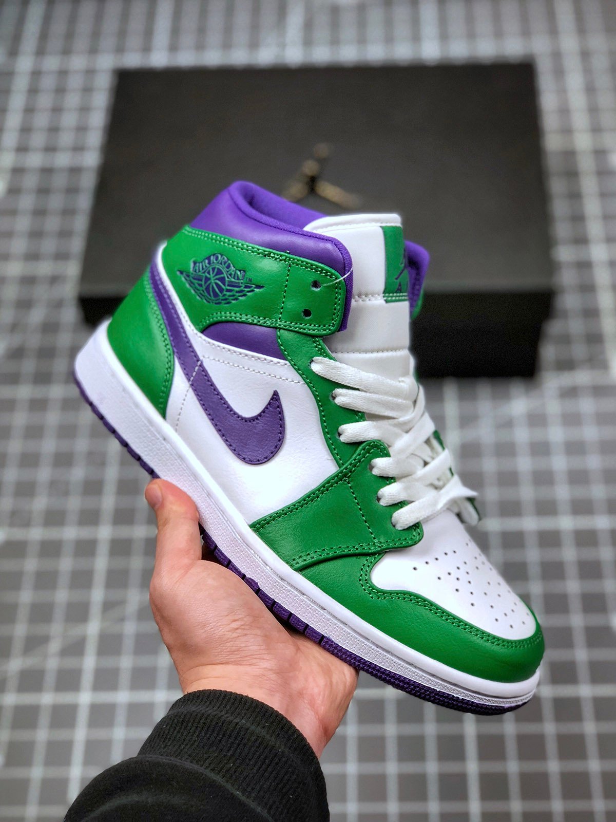 JD 1 Mid Hulk Aloe VerdeCourt Purple 601010