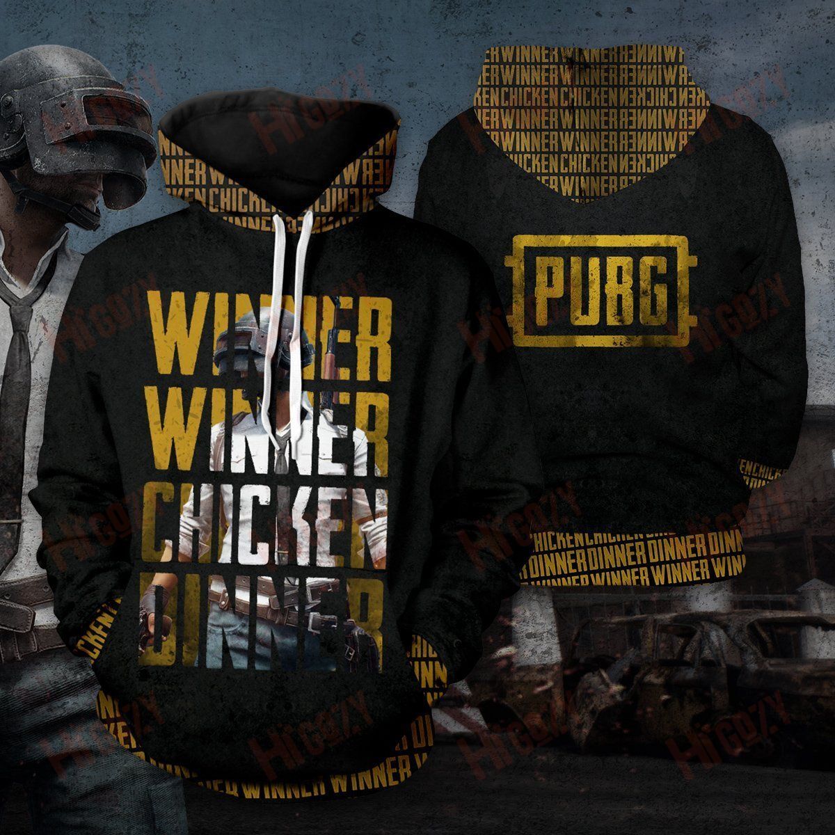 Winner Winner Chicken Dinner Unisex Pullover Hoodie