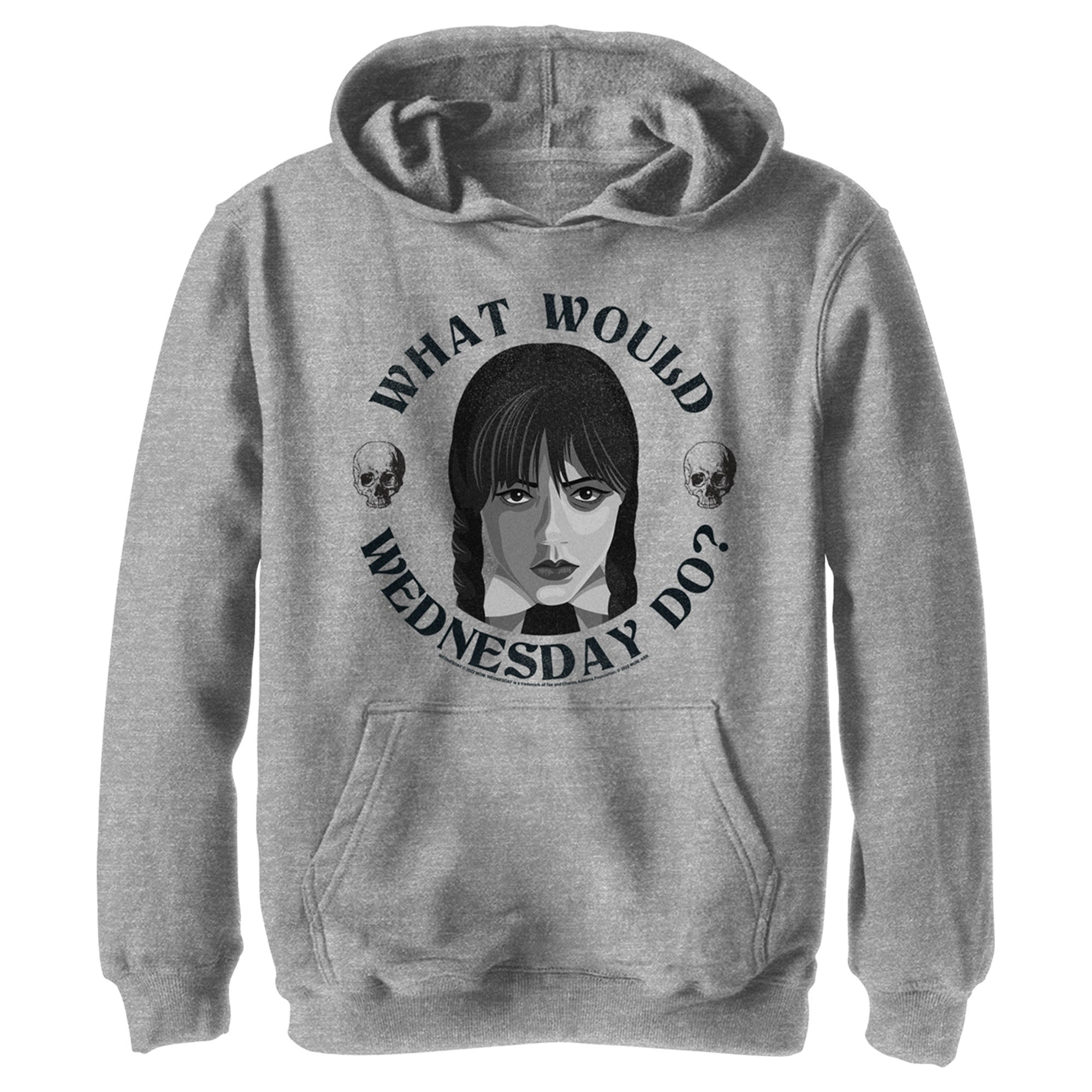 Boy’S Wednesday What Would Wednesday Do? Pull Over Hoodie