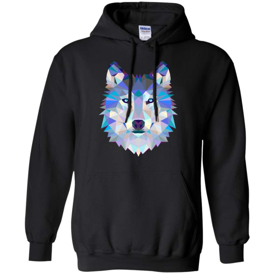 Wolf Animals Gift Pullover Hoodie 8 oz.