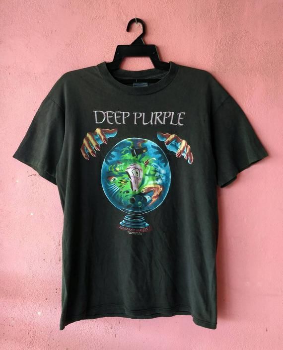 Deep Purple Vintage Asia Tour Shirt Brockum Shirt