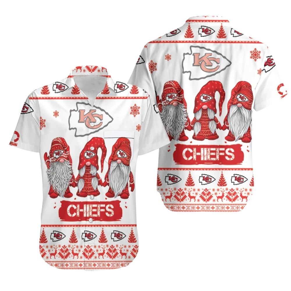 Christmas Gnomes Kansas City Chiefs Ugly Sweatshirt Hawaii Shirt Ha88529