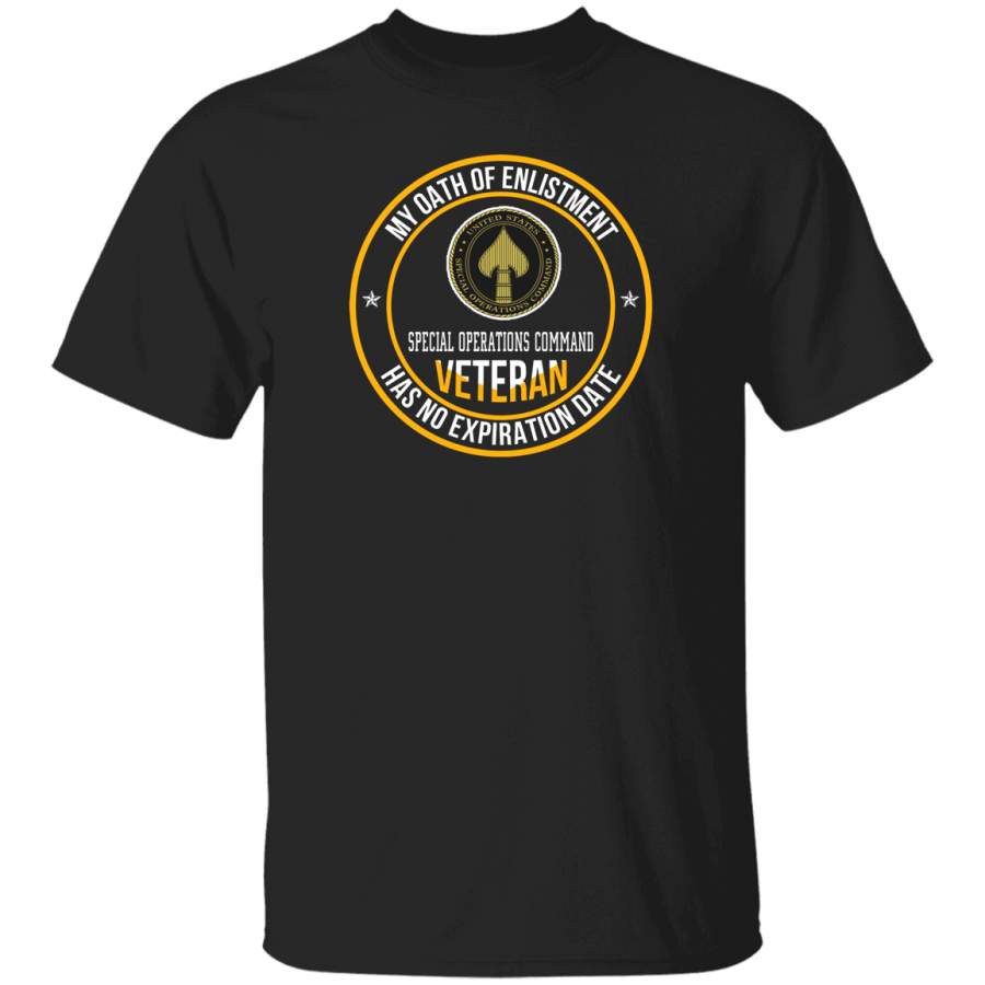 Special Operations Command Veteran Shirt My Oath Of Enlistment Veterans Day Christmas Gift Mug