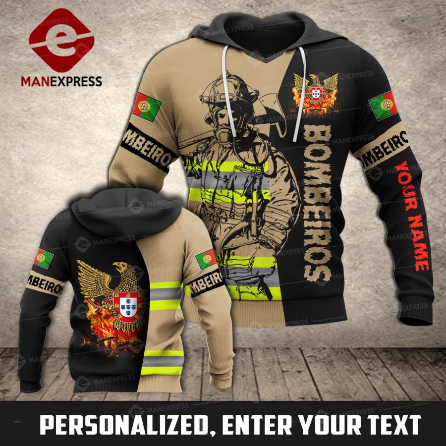 VH CUSTOMIZE FIREFIGHTER PORTUGAL PORTUGUES  2204 – 3D ALL OVER PRINT