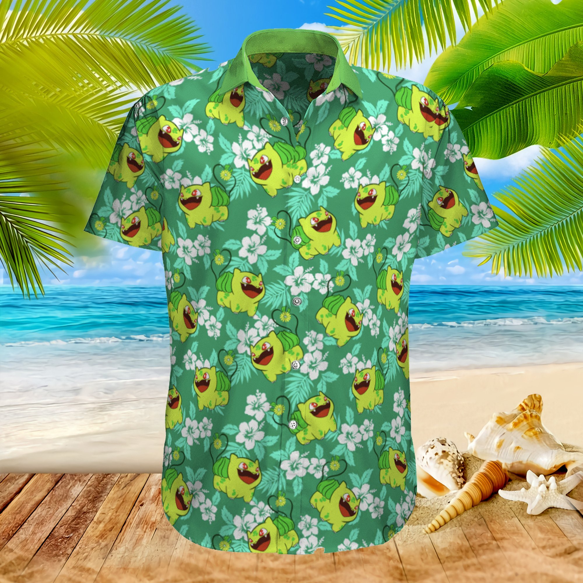 Bbs Pkm Hawaiian Shirt Ha17944