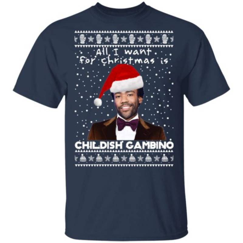 Childish Gambino Rapper Ugly Christmas Sweaters Hoodie Ls