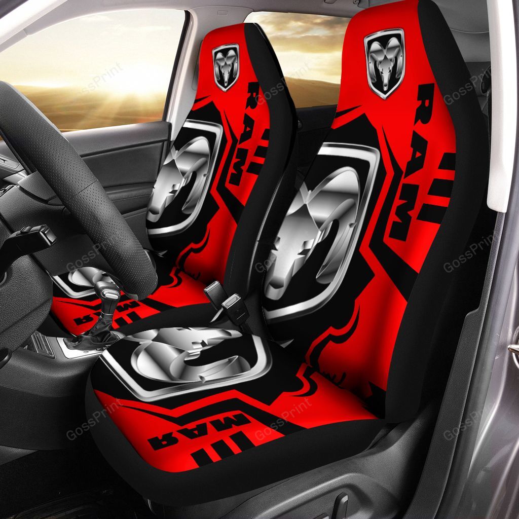 Dodge Ram Car Seat Cover (Set Of 2) Ver 116