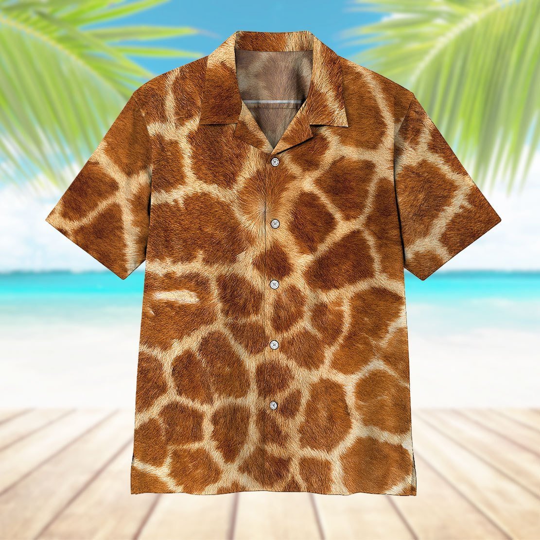 Giraffe All Over Printed Hawaii Shirt Ha20963