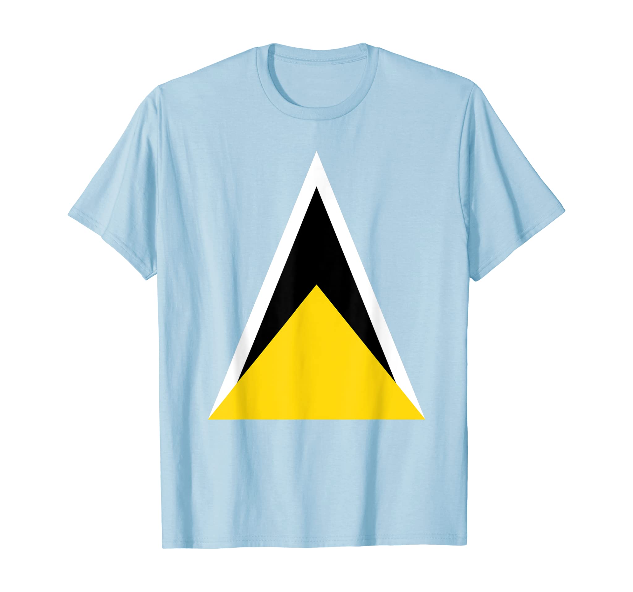 Saint Lucia Independence Day Flag Caribbean Carnival T-Shirt