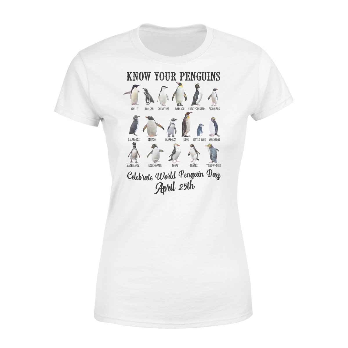 Penguin Celebrate Day – Premium Women’S T-Shirt, Gift For Him, Gift For Penguin Lover T-Shirt Hoodie All Color Size S-5Xl