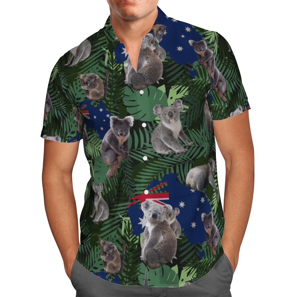 Australia Koala Bear Hawaiian Shirt