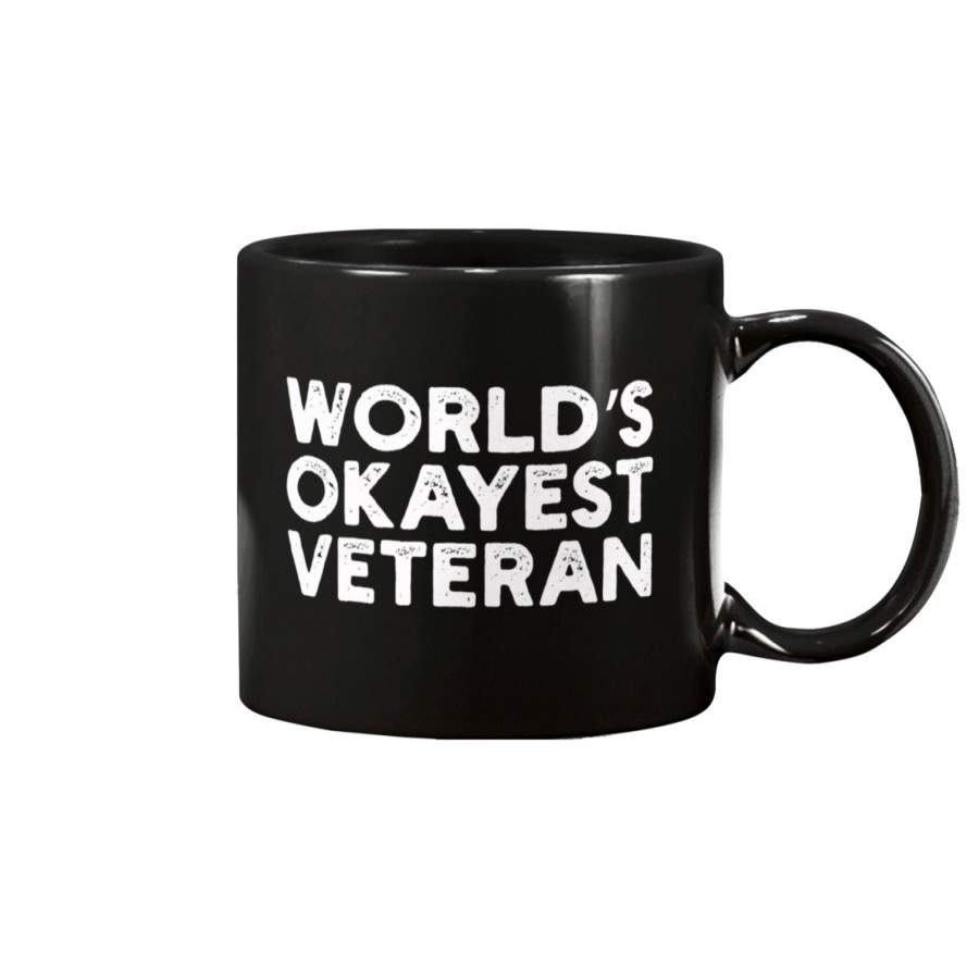 World’s Okayest Veteran Mug