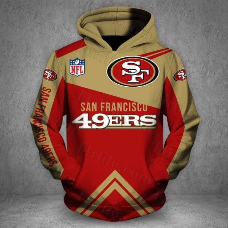 Men / Women New Design San Francisco 49ers 3D Hoodie, Hoodie for 49ers Fans