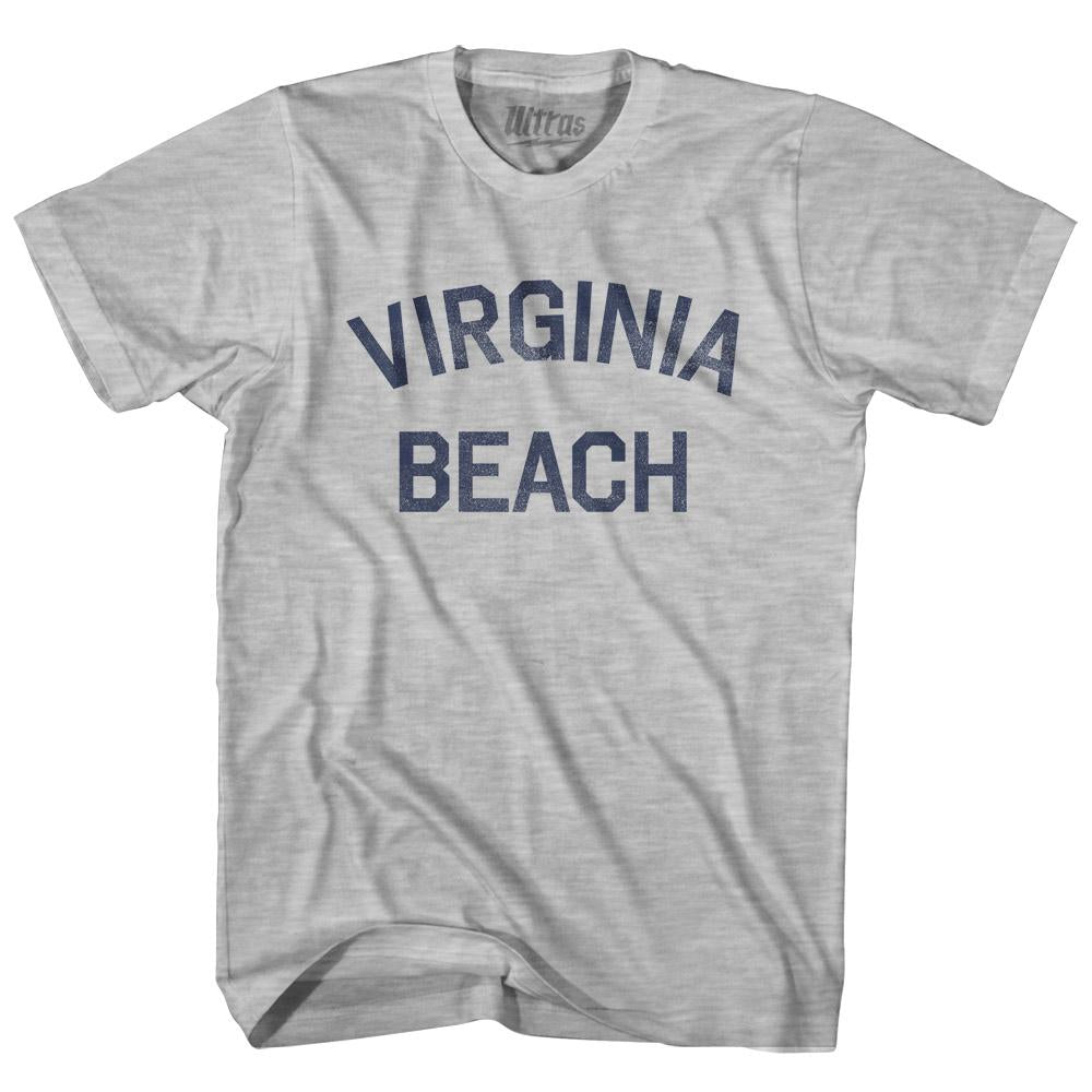 Virginia Virginia Beach Womens Cotton Junior Cut Vintage T-shirt