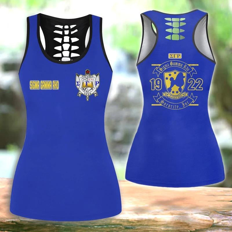 Sorority Tank Top – Sigma Gamma Rho Poodle Hollow Tank Top