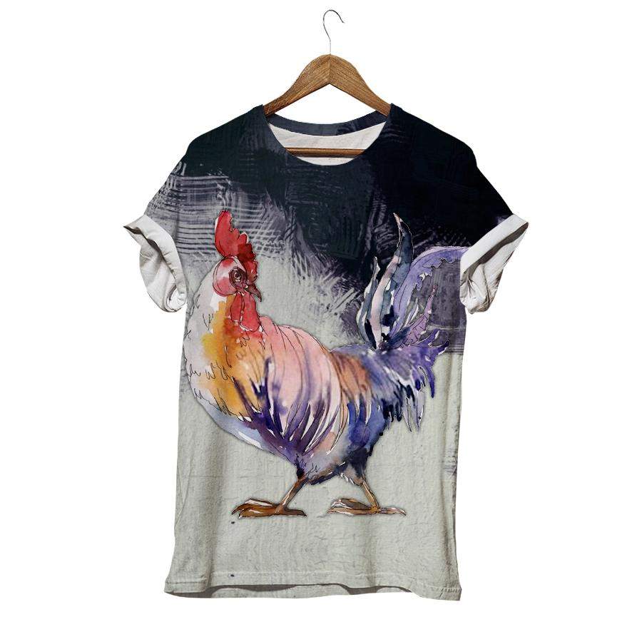 Rooster Farm Animal Chicken T-shirt