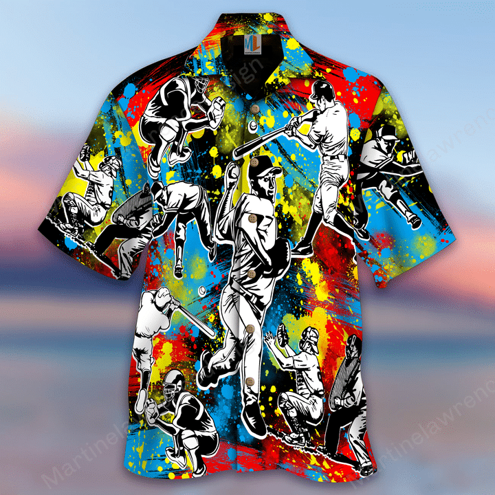 Awesome Baseball Hawaiian Shirt Pre11692