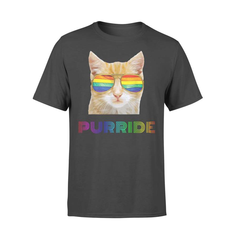 Lgbt Purride Funny Cat T-shirt