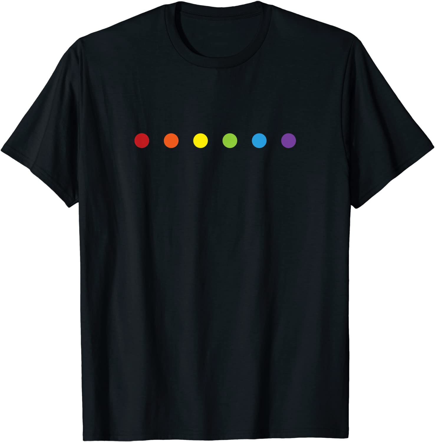 Rainbow Polka Dot Gay Pride Colors Lgbtq Ally T-Shirt, Pride Month Shirt, Lgbt Shirt