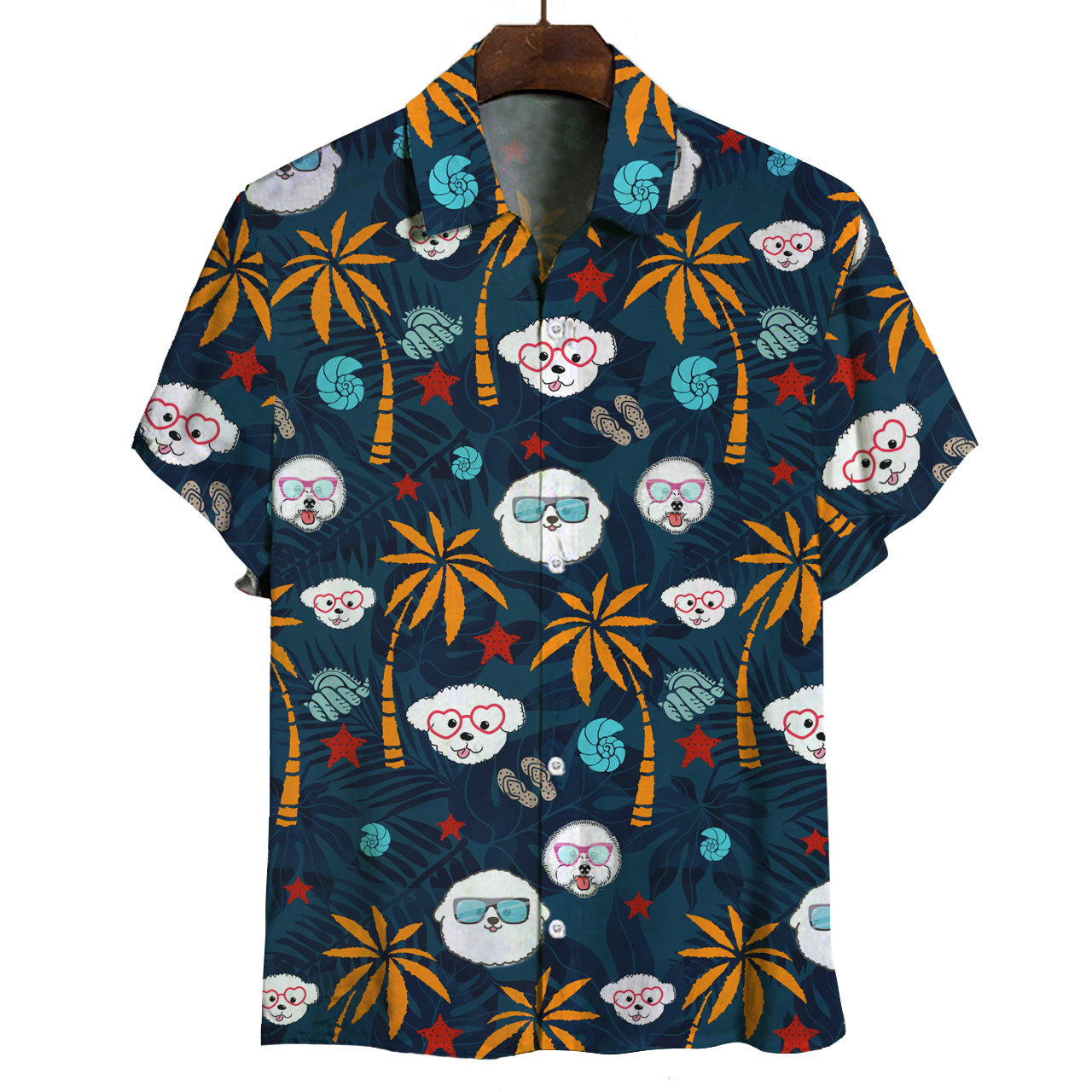 Aloha Hawaii Bichon Frise Shirt Ha46312