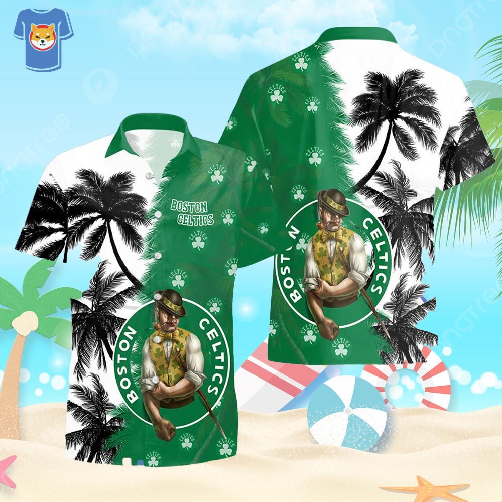 Boston Celtics Beach Summer Hawaiian Shirt For Men Women