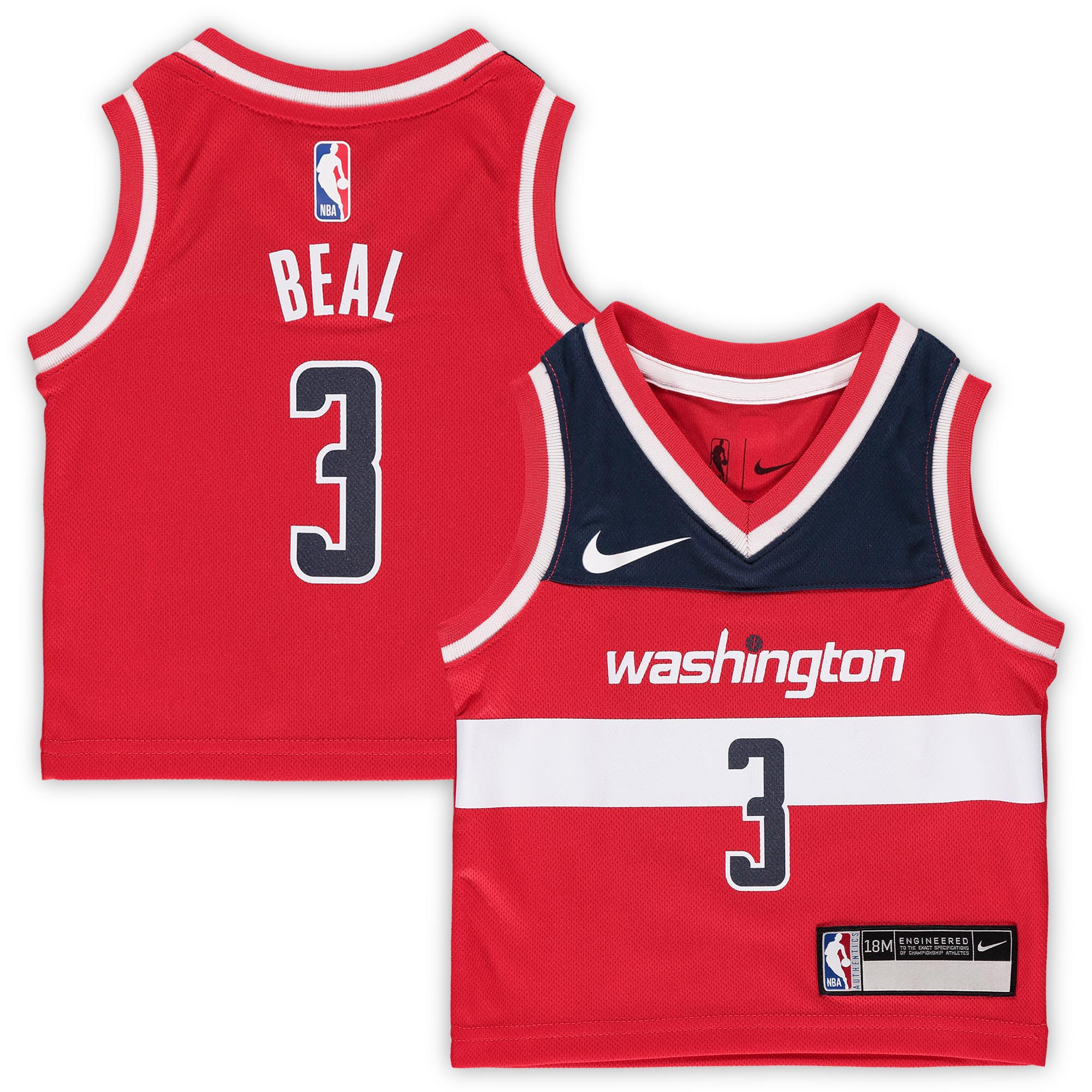 Bradley Beal Washington Wizards Infant Replica Jersey – Red NBA