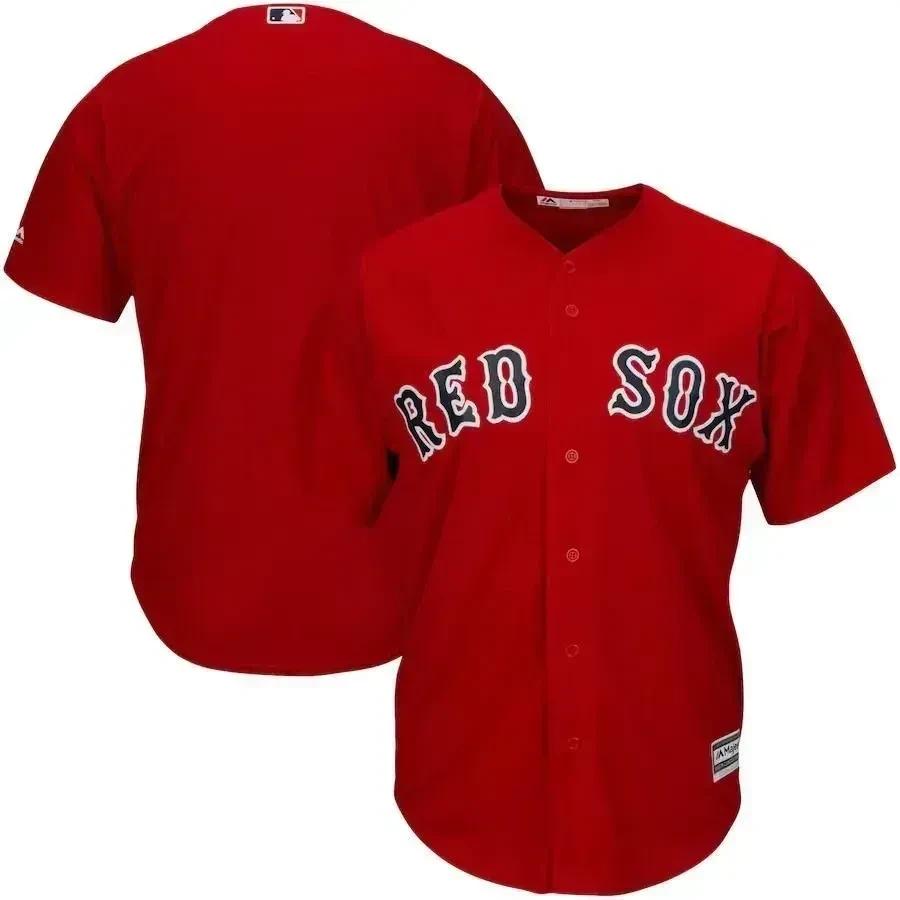 Boston Red Sox Big And Tall Cool Base Team Jersey – Red