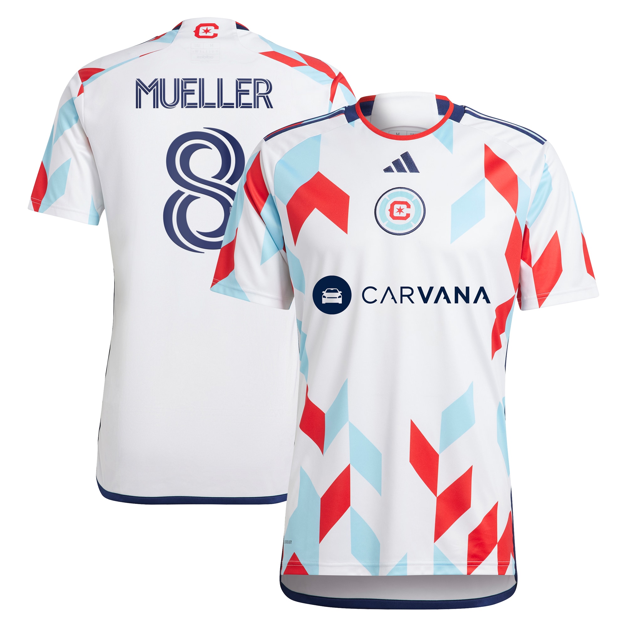 Chris Mueller Chicago Fire 2024 A Kit For All Replica Player Jersey  White