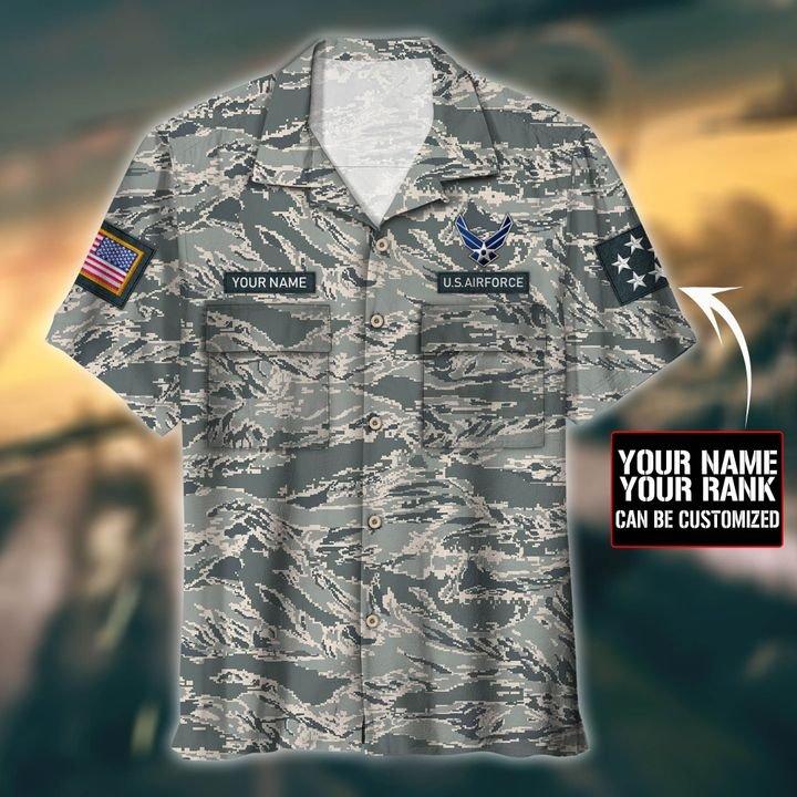 Air Force Personalized All Over Printed Hawaii Shirt Ha102933