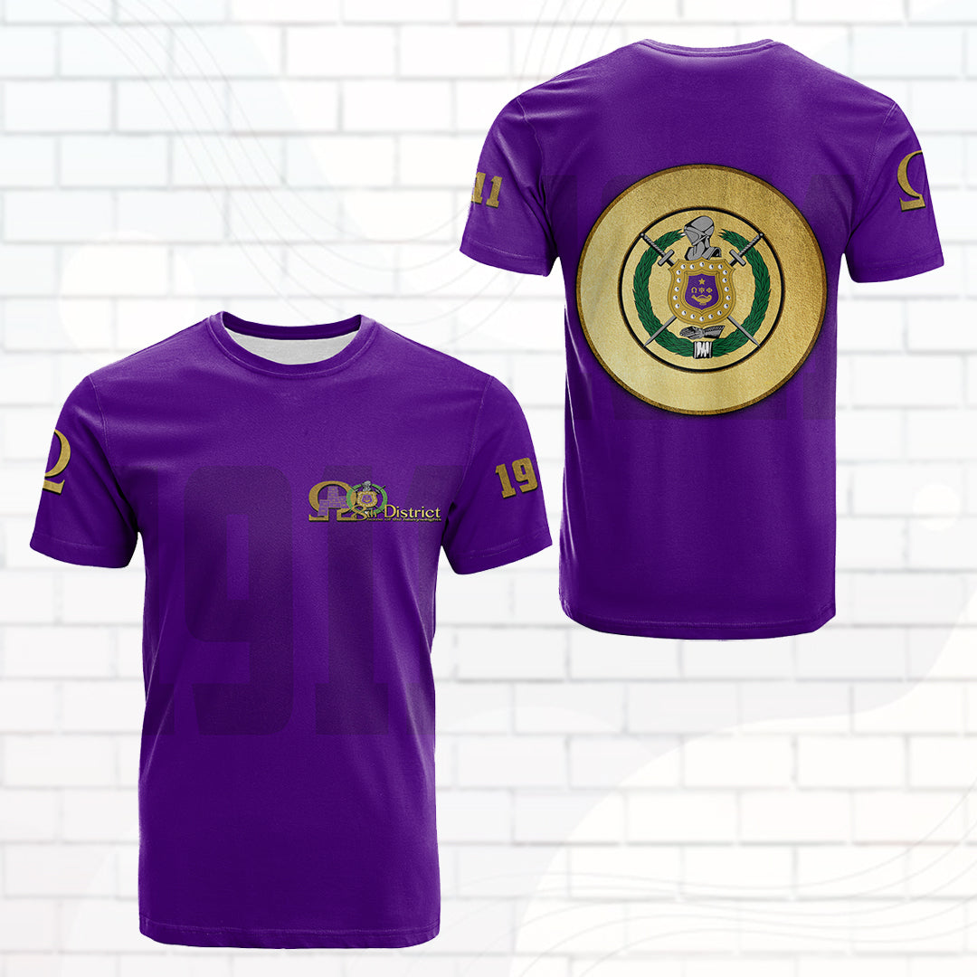 Omega Psi In Honor Of Brothers T Shirt No.2 Lt6