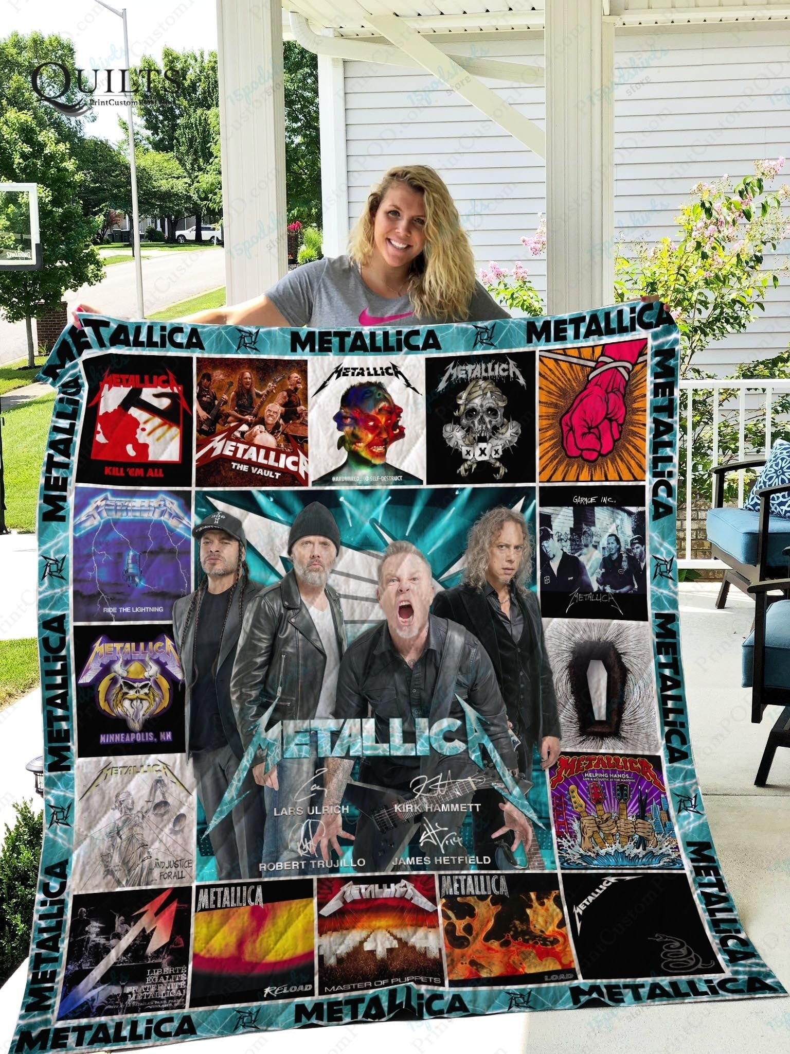 Tlmus Metallica Quilt