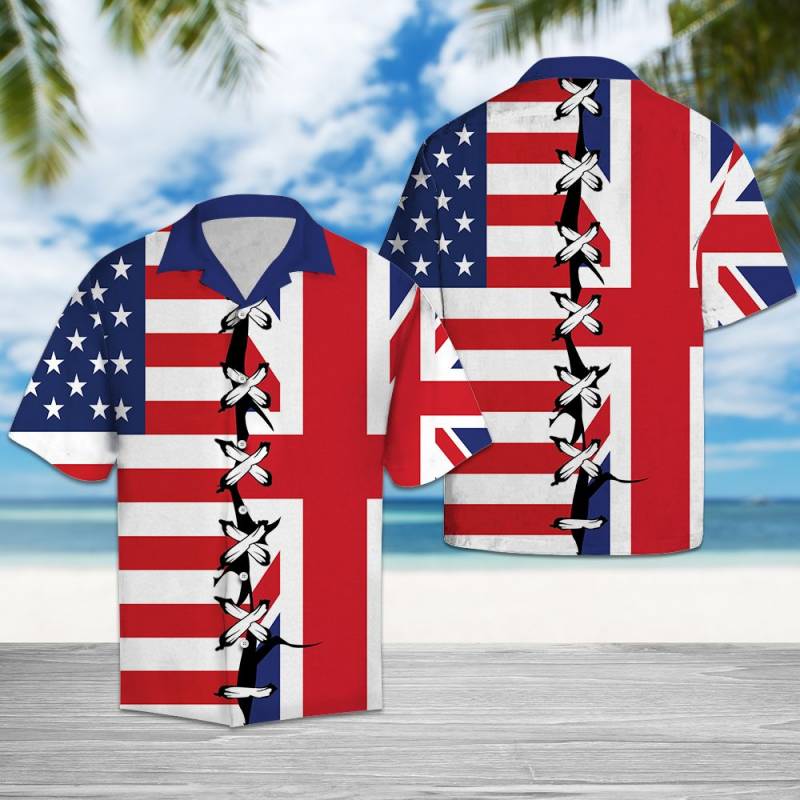 United Kingdom Root G5807- Hawaiian Shirt