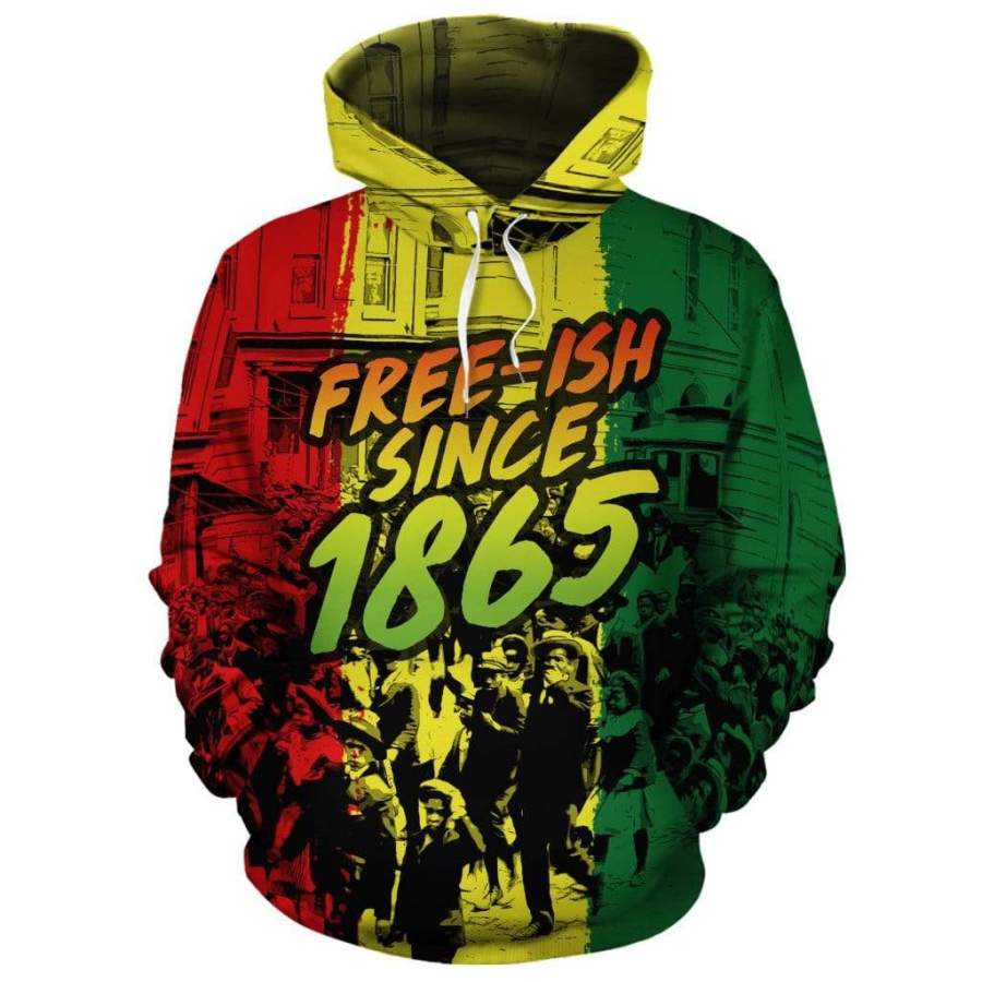 Freeish Since 1965 All-over Hoodie