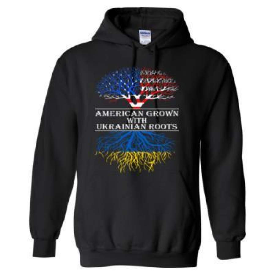 AGR American Grown With Ukrainian Roots – Heavy Blend™ Hooded Sweatshirt