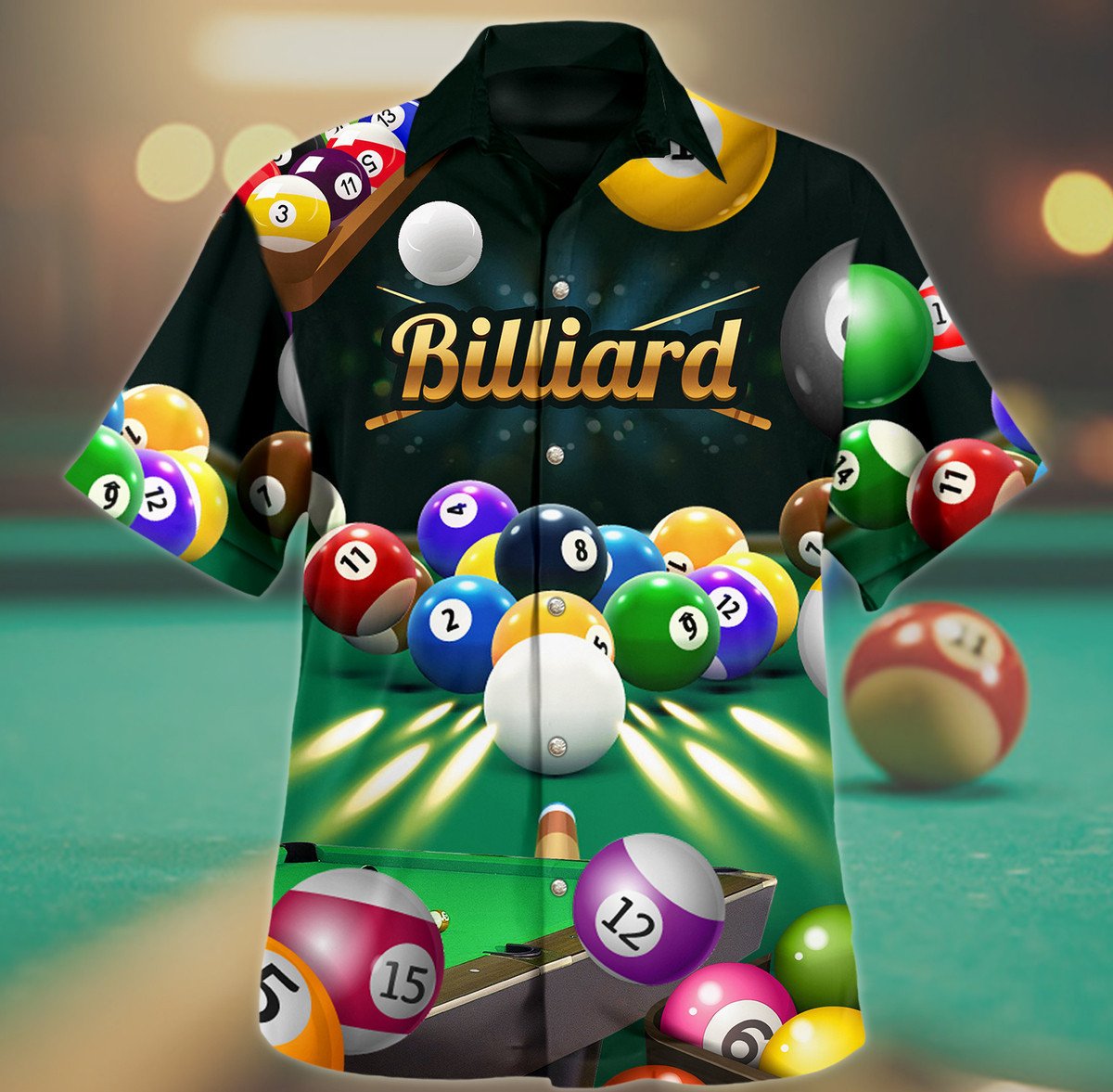 Billiards 3D Hawaii Shirt P080302
