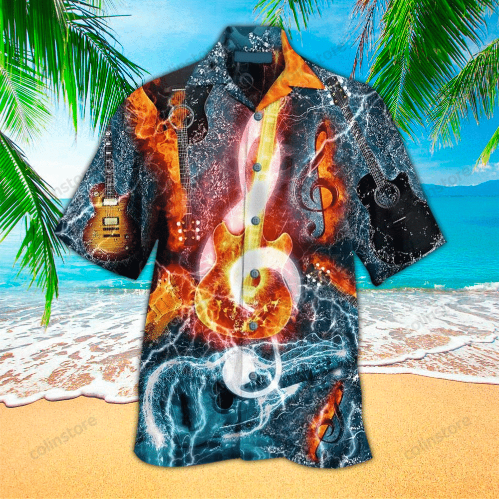 Guitar Hawaii Shirt For Lover Aloha Ha81449