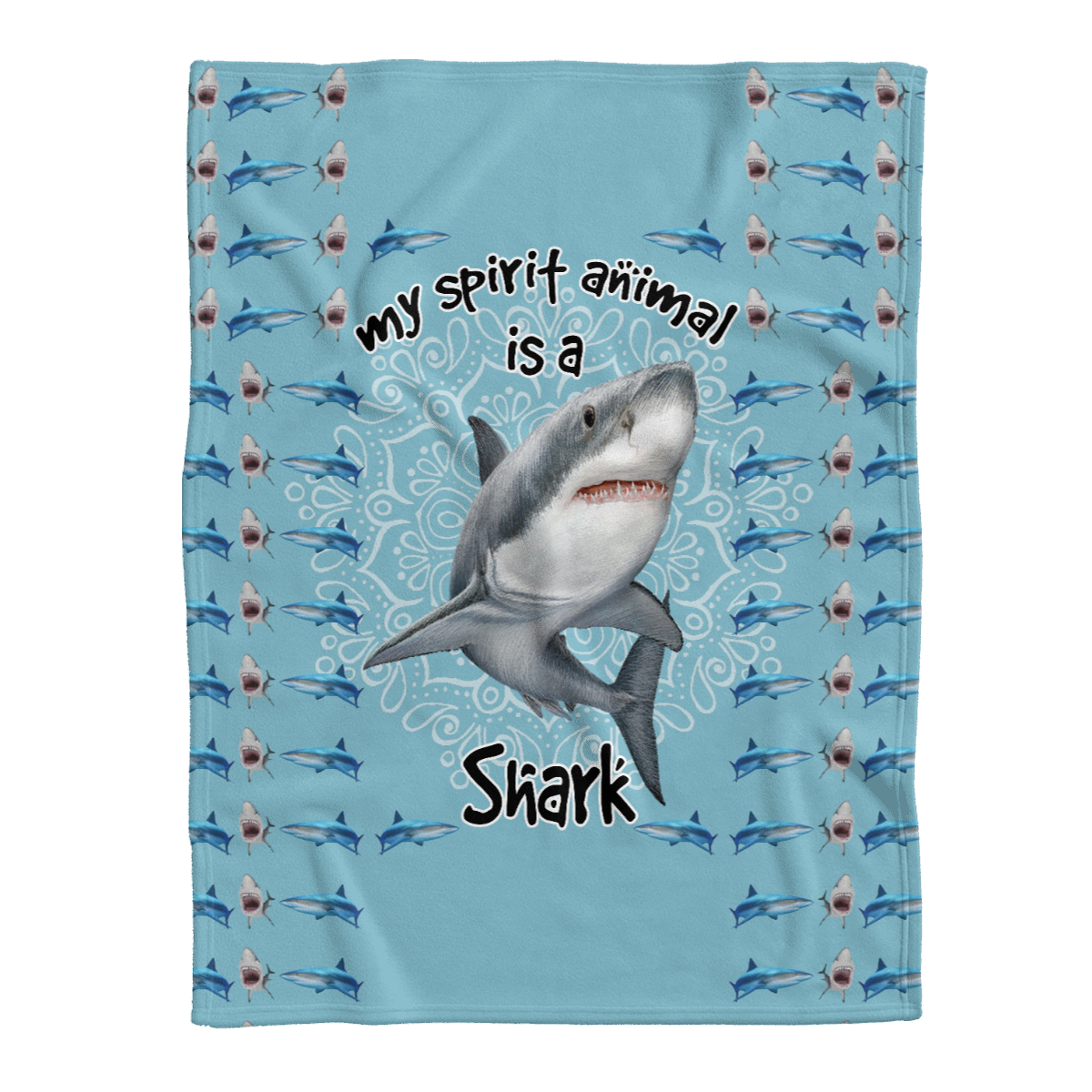 Shark Animal Blanket, Fleece Blanket Throw Blanket